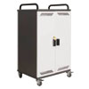 Armadietto metallico con ruote per custodia e trasporto notebook, laptop, portatili.