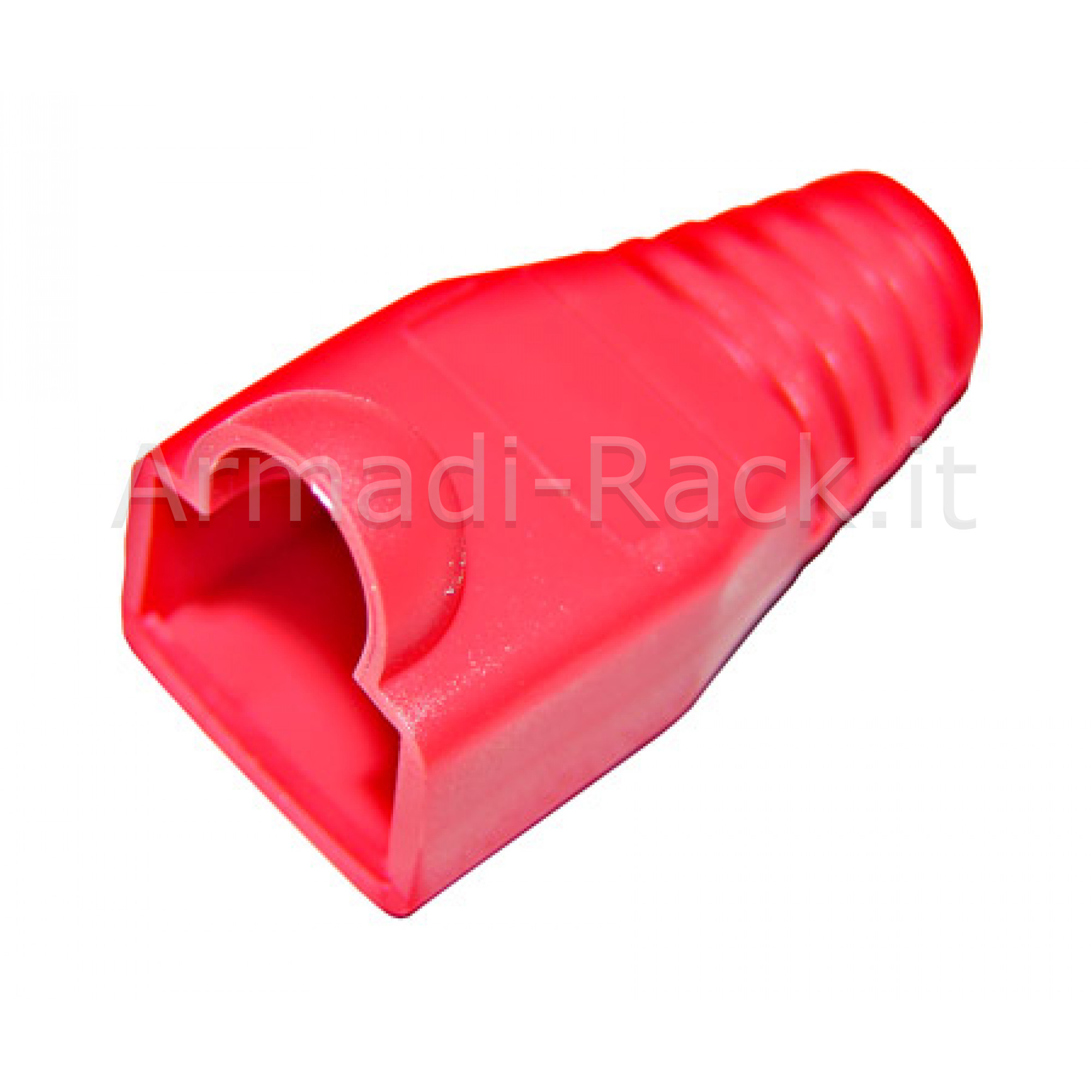 COPRICONNETTORE PER PLUG RJ45 ROSSO (A-MOT/R 8/8)