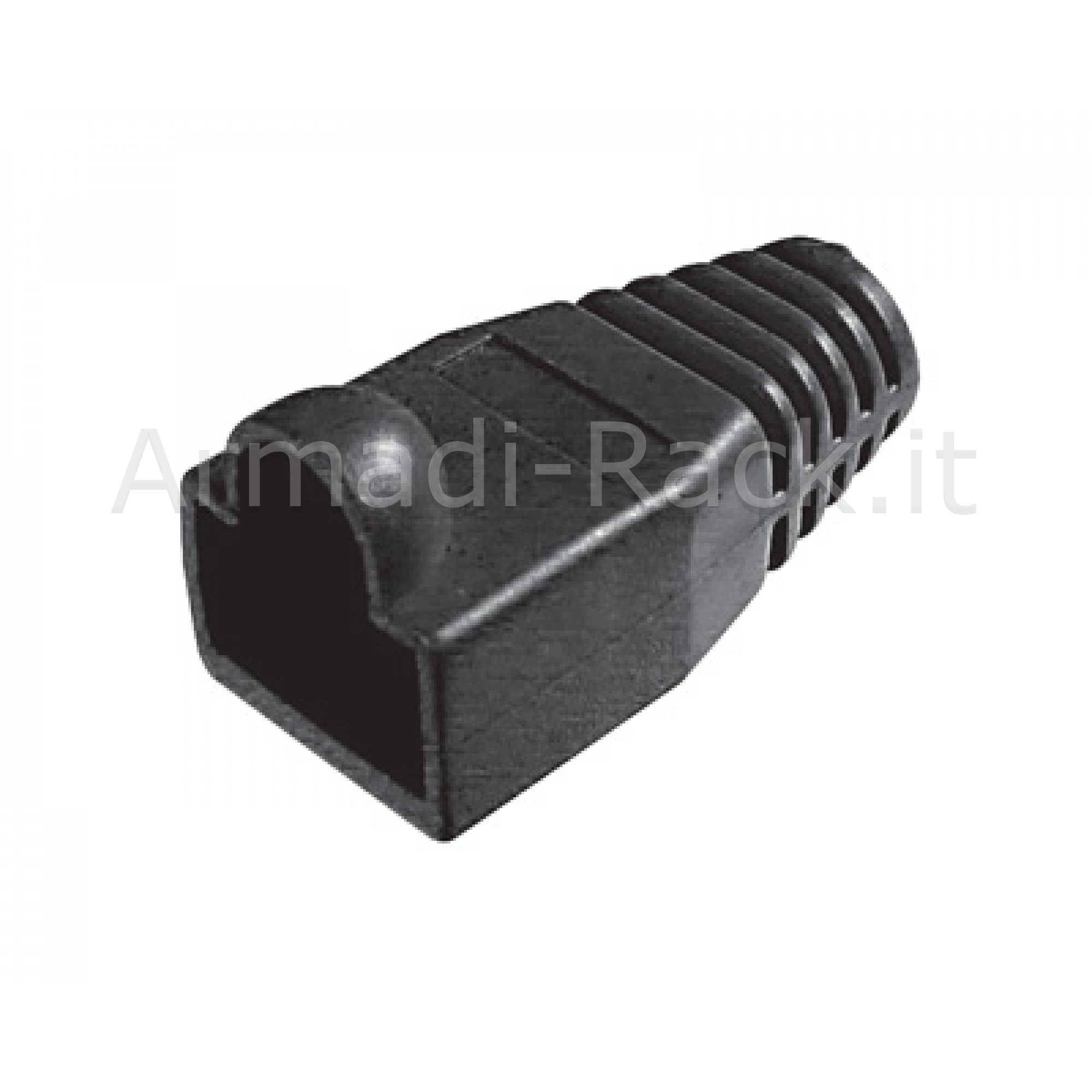 COPRICONNETTORE PER PLUG RJ45 NERO (A-MOT 8/8)