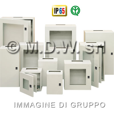Quadri Elettrici - Cassetta con porta cieca mis. 400Lx600Hx200