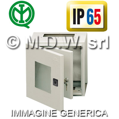 Quadri Elettrici - Cassetta porta int. con porta obl� 600Lx600Hx250