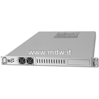 CHASSIS PER SERVER 1U COLORE GRIGIO SENZA ALIMENTATORE