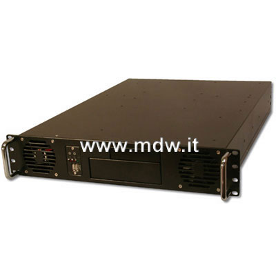 *CHASSIS PER SERVER 2U COLORE NERO CON ALIMENTATORE 300 WATT
