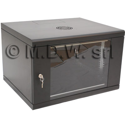 Quadro a parete serie Agadir 15 Unit�, L600xP600xH780 colore nero RAL9005