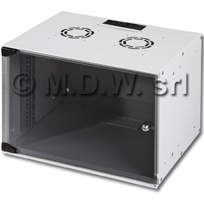 ARMADIO 6 UNITA' DA MURO LINEA ECO (A)360 X (L)520 X (P)400 MM. DA ASSEMBLARE COLORE GRIGIO CHIARO (DN-19 07-U-S)