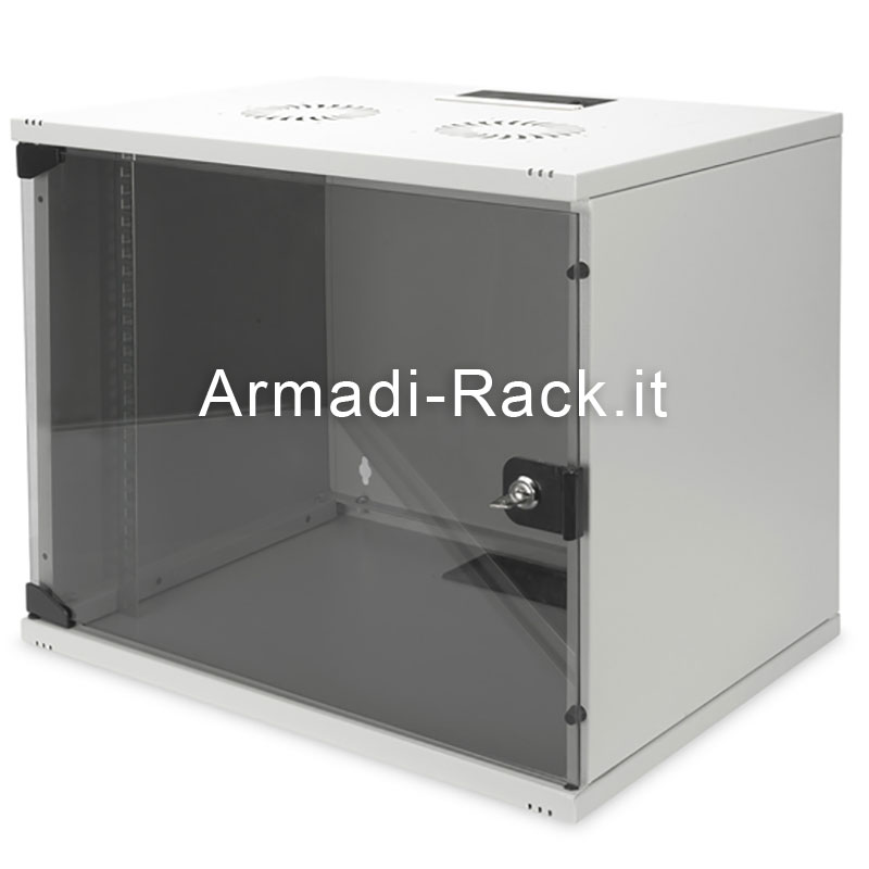 ARMADIO 9 UNITA' DA MURO LINEA ECO (A)450 X (L)520 X (P)400 MM. DA ASSEMBLARE COLORE GRIGIO CHIARO (DN-19 09-U-S)