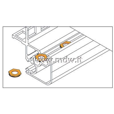 DADO FRENATO M6 CON OR