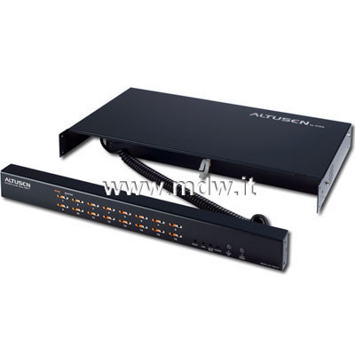 8-porte KVM over the net, 1 local and 1 remote User
