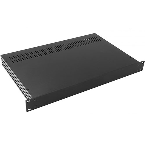 cassetti e contenitori rack 19'' neri ral 9005