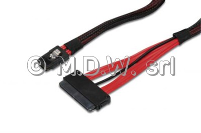 CAVO DI CONNESSIONE SAS MINI 36 PIN- SAS 32 PIN MT. 0.50