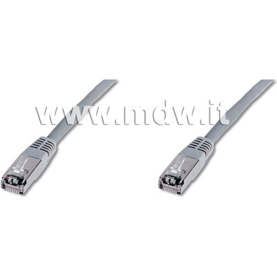 CAVO RETE SSTP CAT.6 DOPPIA SCHERMATURA COLORE GRIGIO - MT. 10
