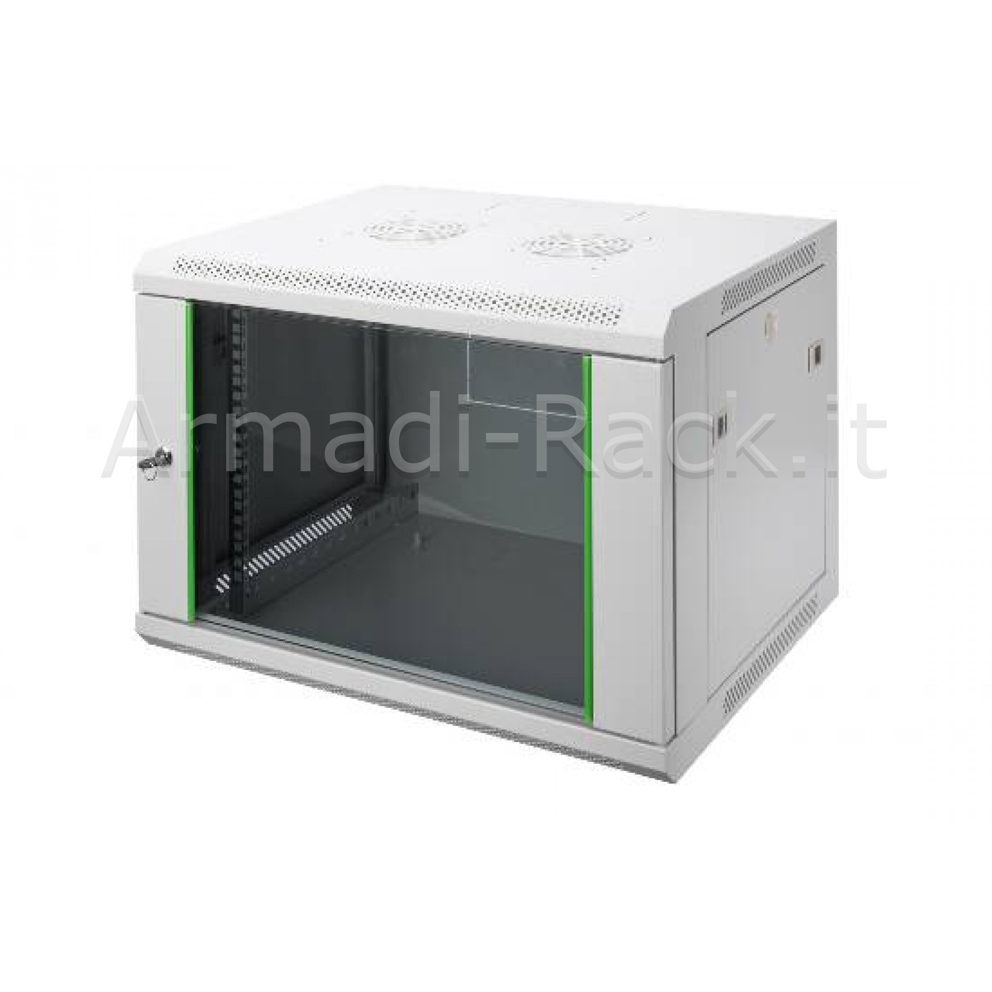 ARMADIO 16 UNITA' DA MURO LINEA SOHO (A)780x(L)600x(P)450 MM. - COLORE GRIGIO CHIARO