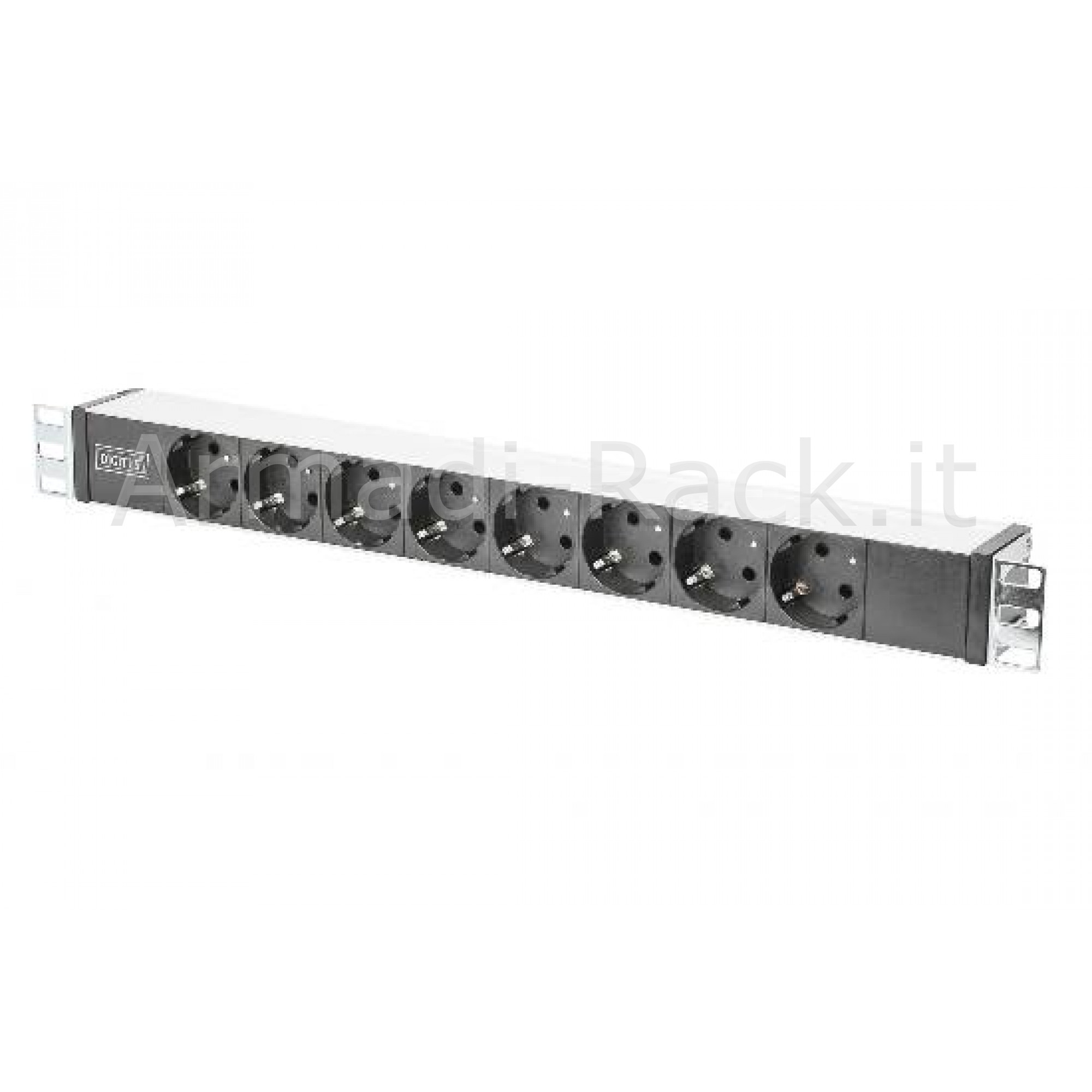 MULTIPRESA CON 8 PRESE SENZA INTERRUTTORE (DN-95401)