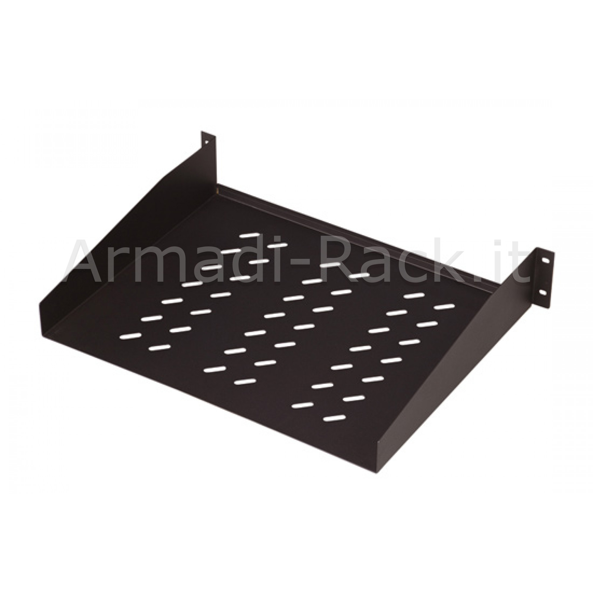 RIPIANO UNIVERSALE PER ARMADIO PROFONDITA' 550MM.- COLORE NERO RAL 9005