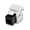 INSERTO JACK UTP NON SCHERMATO RJ45 CAT. 6A CLASSE E CERTIFICATO DE-EMBEDDED - TOOLFREE