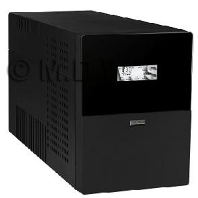 UPS ERA LCD da 1500 VA, progettato con l�innovativo sistema Eco Power che permette grazie alla completa gestione a microprocessore di tutte le funzioni dell�UPS di ottimizzare i consumi ed aumentare l�efficienza di ricarica della batteria.