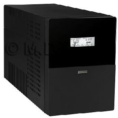 UPS ERA LCD da 2600 VA, progettato con l�innovativo sistema Eco Power che permette grazie alla completa gestione a microprocessore di tutte le funzioni dell�UPS di ottimizzare i consumi ed aumentare l�efficienza di ricarica della batteria.
