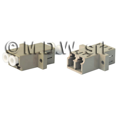 LC Duplex Adaptor Beige M'mode