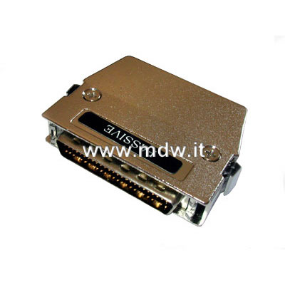 *TERMINATORE ESTERNO SCSI II  50 POLI HP MASCHIO CON CLIP