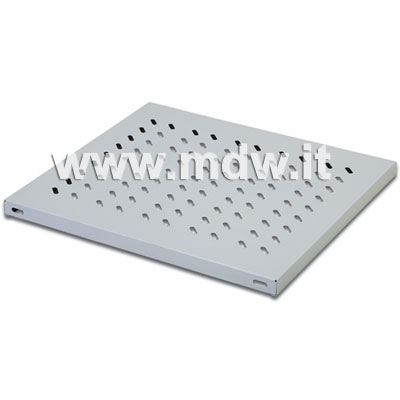 RIPIANO PER ARMADIO 1 UNITA' PROFONDITA' 525 MM. - CAPACITA' DI CARICO 50 KG. GRIGIO - VITI INCLUSE (PER LINEA PROFESSIONALE) (DN-19 TRAY-1-800)