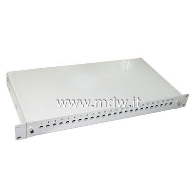 PANNELLO ESTRAIBILE 19 (VUOTO) PER 24 CONNETTORI ST (AL-19AZ-24ST)