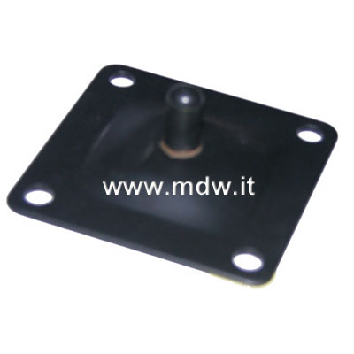 *BRACCIO PER SUPPORTO TELECAMERA - PLACCA QUADRATA 63x63 MM. (ABCAMBB01)