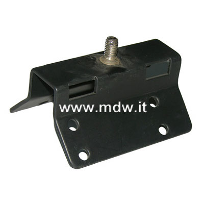 *BRACCIO PER SUPPORTO TELECAMERA - PLACCA PER MONTAGGIO AD ANGOLO 73x85x34 MM. (ABCAMBB02)
