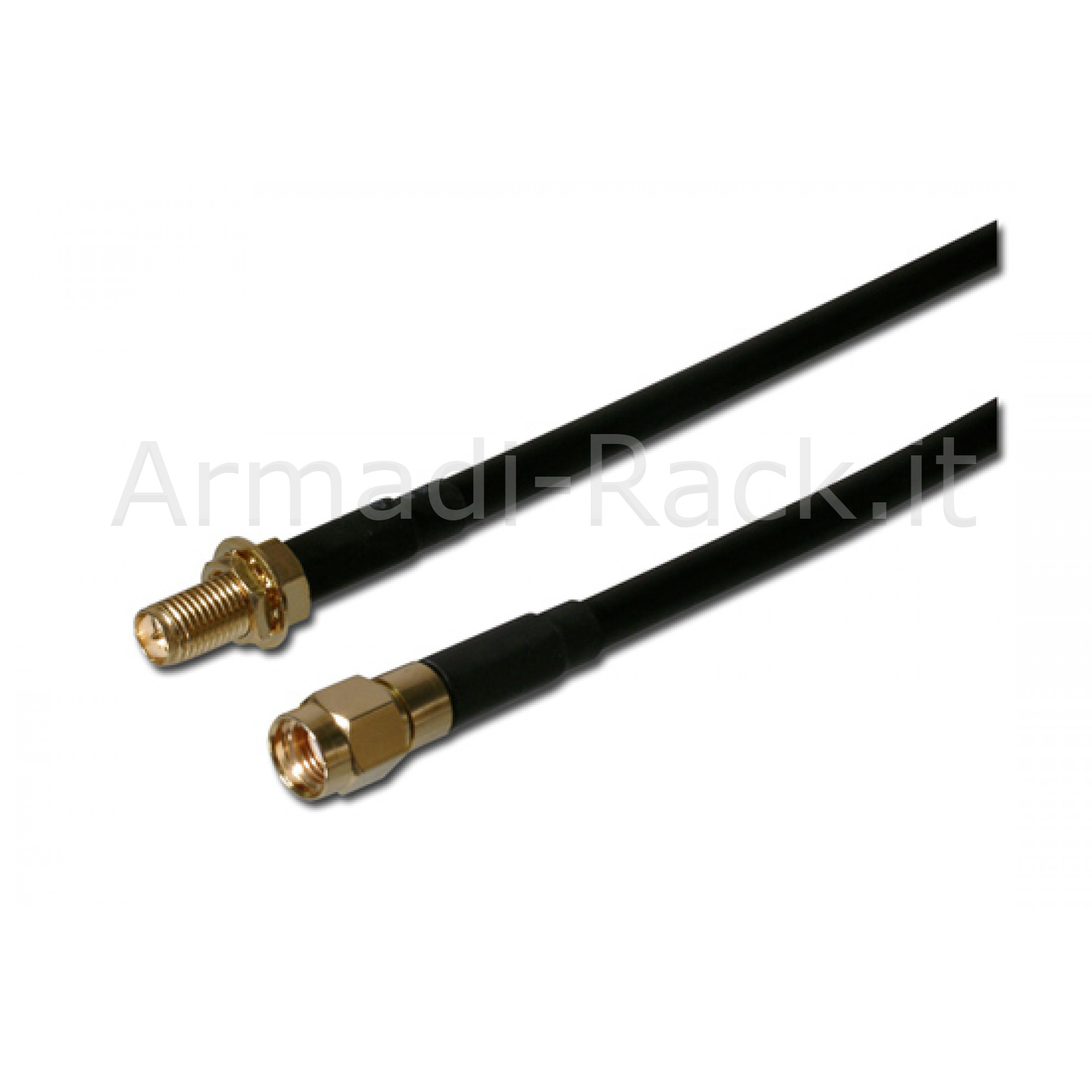 CAVO PROLUNGA PER ANTENNA WIRELESS MASCHIO/FEMMINA CONNETTORE SMA MT. 1(AKANTWLAN1M)