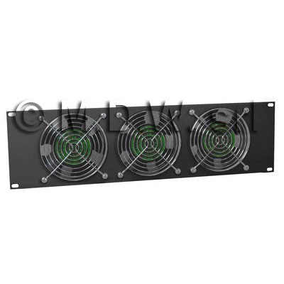 Pannello ventilante a 2 corpi colore nero RAL9005 