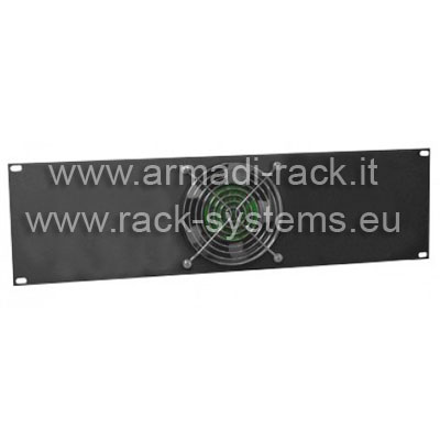 Pannello ventilante a 1 corpo colore nero RAL9005 