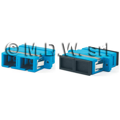 SC Adaptor, Duplex SM, Zr,  Blue
