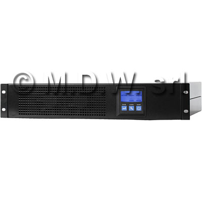 UPS Uninterruptible Power Supply 1000VA, 800 Watt, autonomia 94 minuti, 2 unit� rack