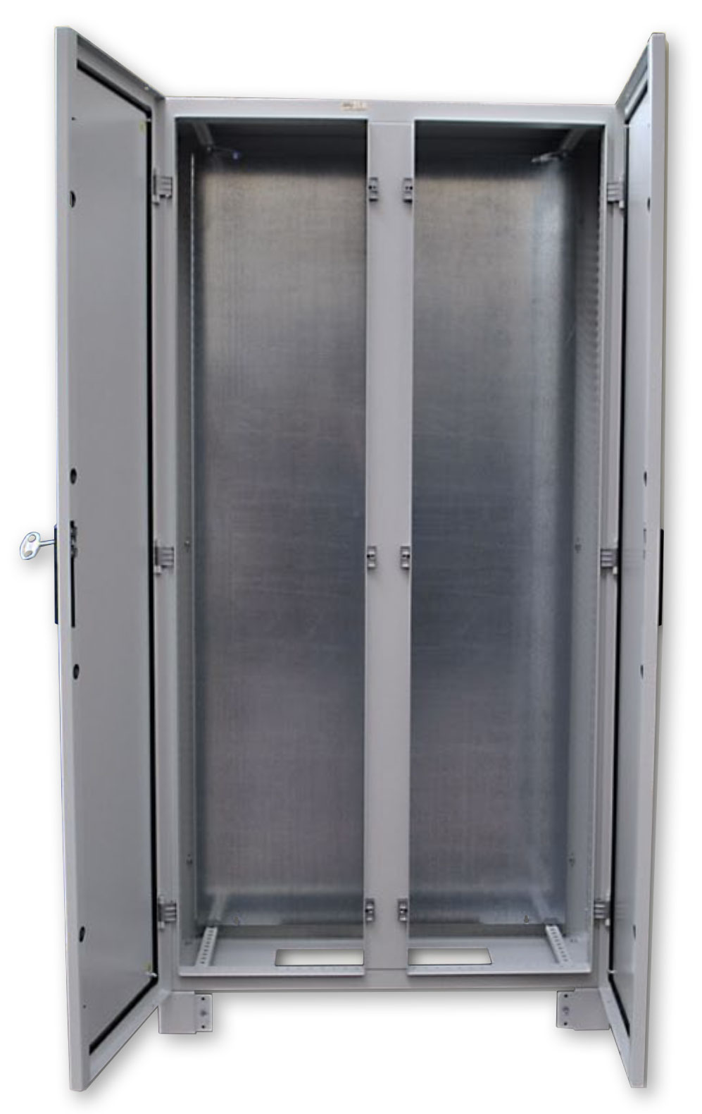 armadio elettrico doppia porta