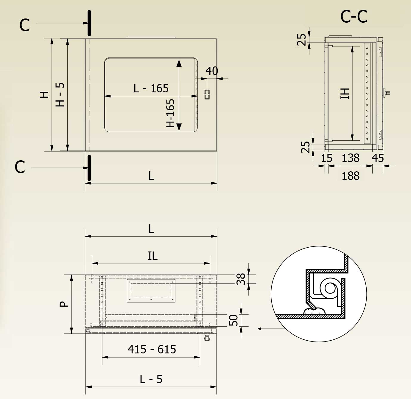 Cassette e quadri elettrici in acciaio, da esterno certificati - Armadi  Rack