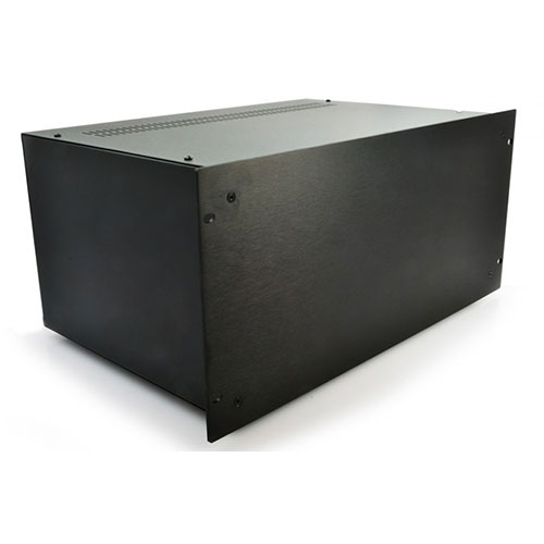 Case rack 19 pollici altezza 5 unità con frontale in alluminio colore...