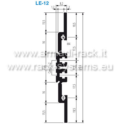 LE-12-29 - PARETE LAT.2HEX358