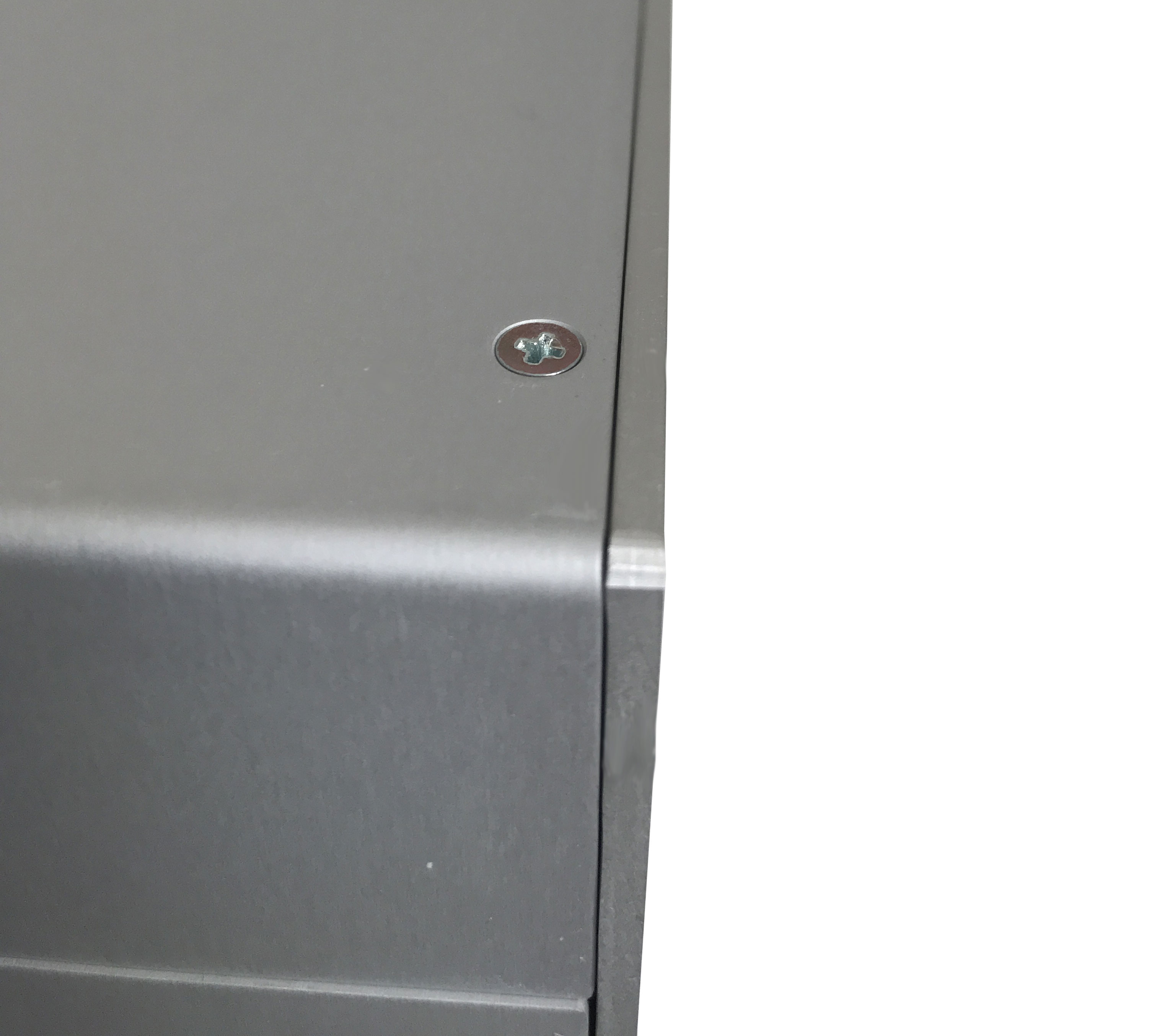 Contenitore a cassetto rack 19'' 1U in alluminio anodizzato naturale...