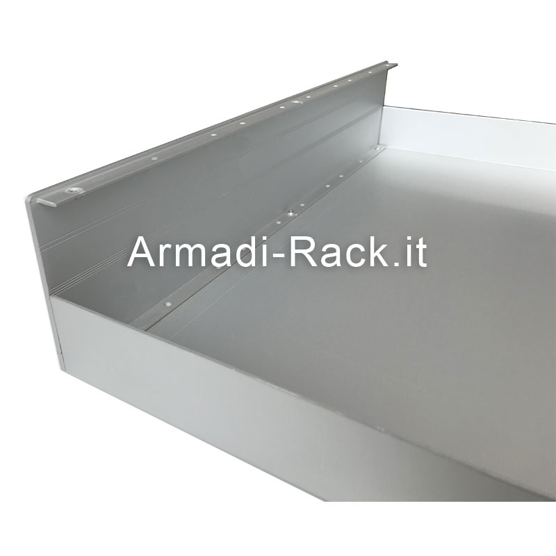 Contenitore a cassetto rack 19'' 2U in alluminio anodizzato naturale,... (4)