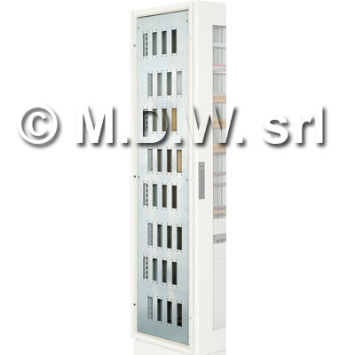 Separatore verticale forato x connettori per armadi profondi 600 ed...