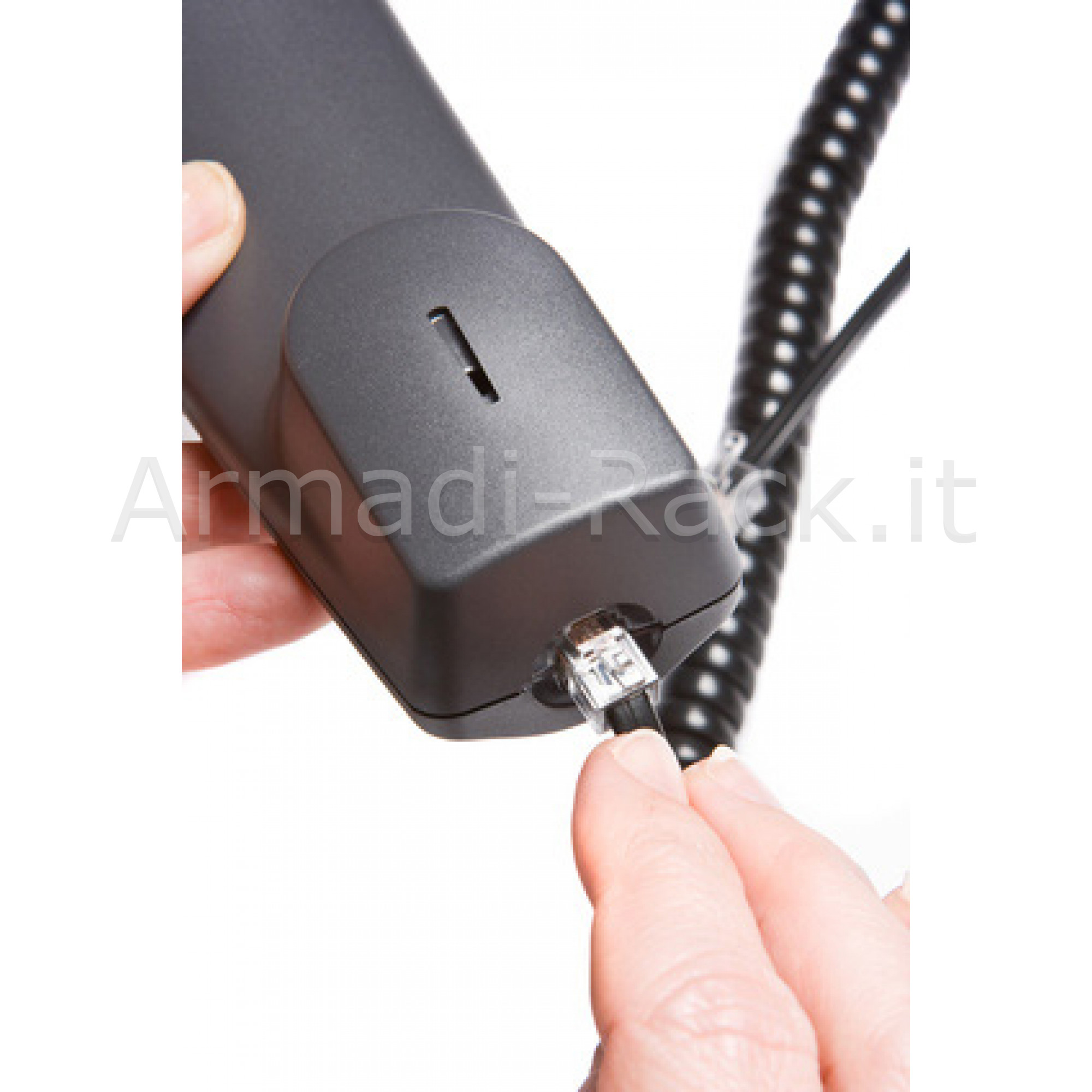 Cavo di Connessione per Cornetta Telefonica a Spirale Mt 4 (Cm 60)...