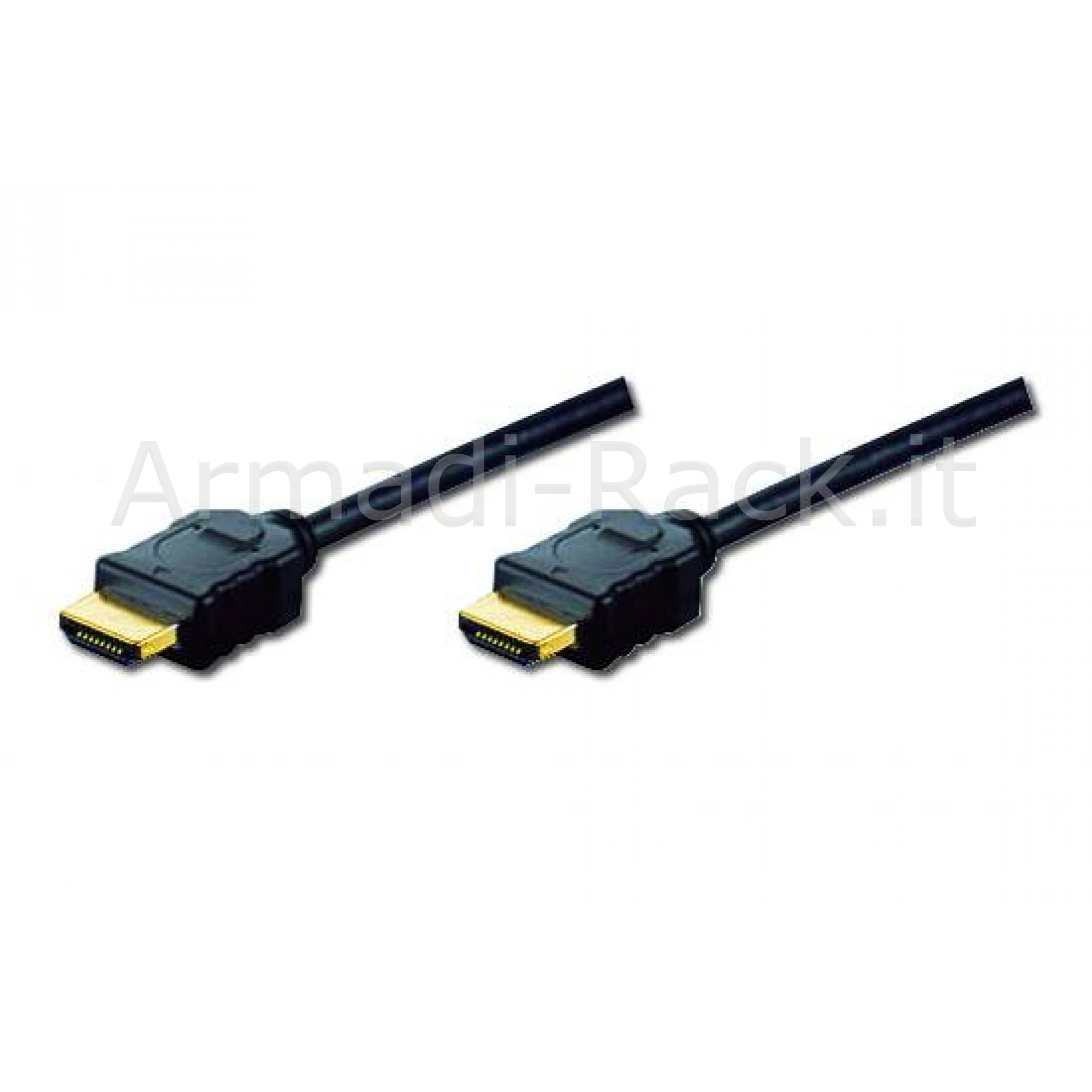Cavo di collegamento hdmi 3d con ethernet connettori placcati oro mt....
