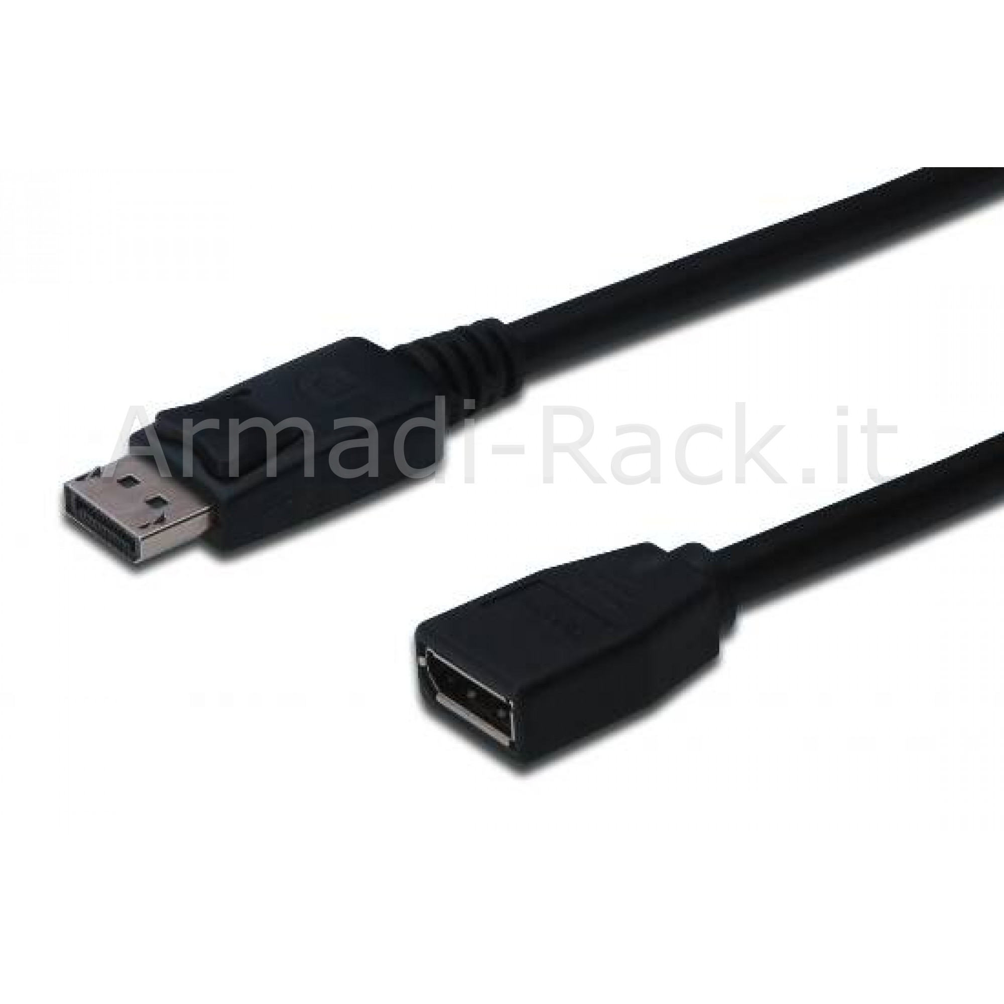 Cavo Prolunga Displayport Connettori Dp Maschio/Femmina Mt. 2