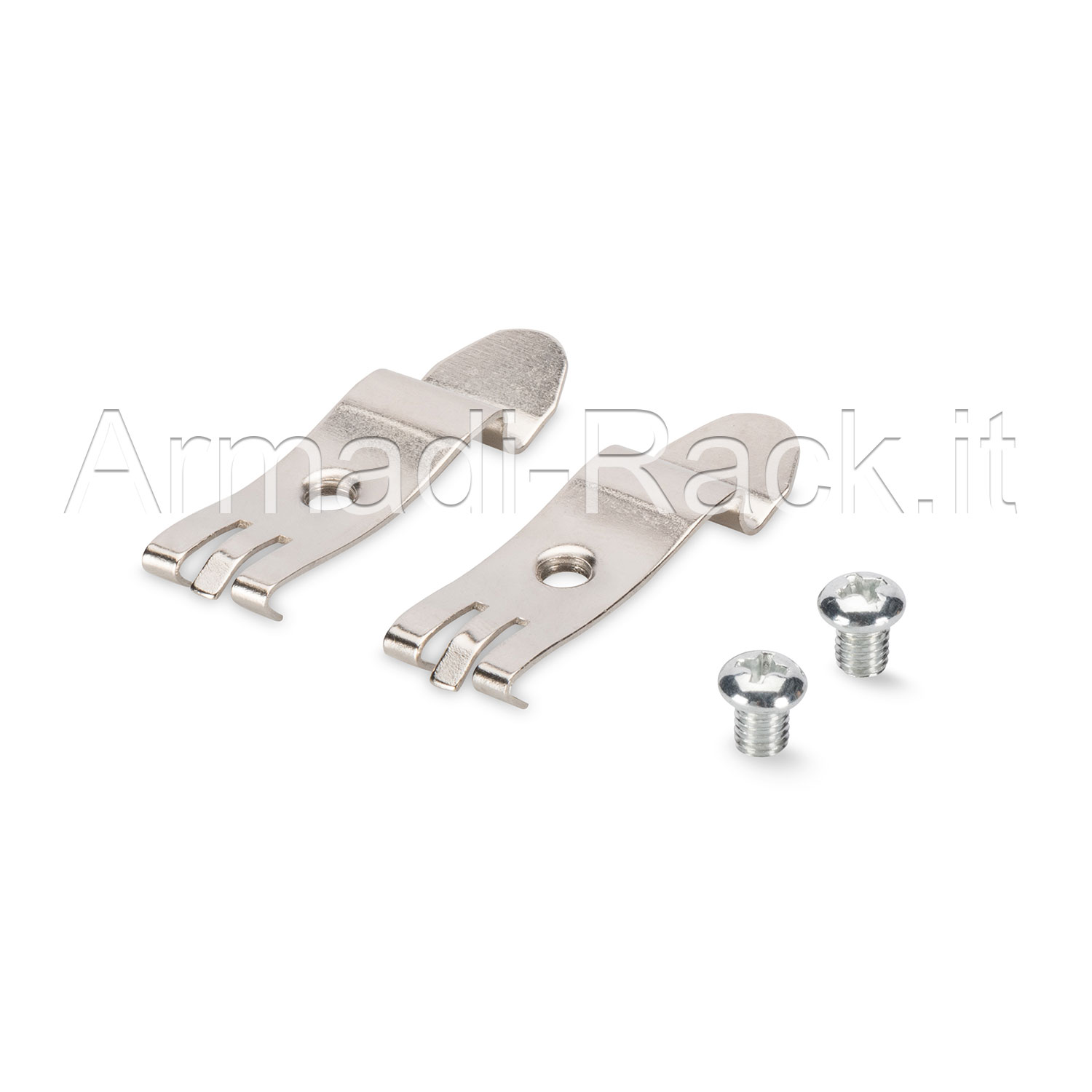 Kit montaggio DIN-Rail per pannelli patch con 2 viti M5, 2x guide DIN....