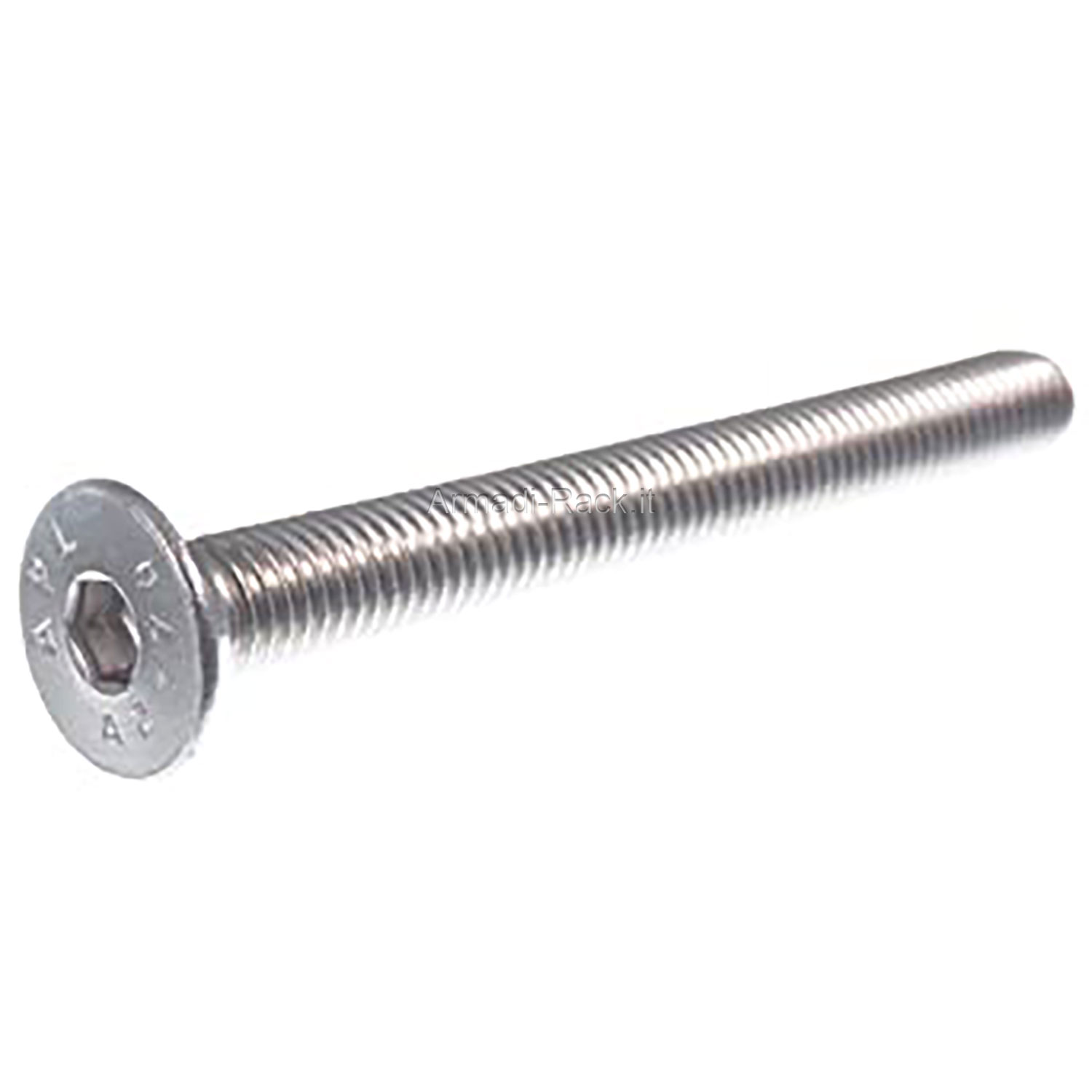Vite a testa svasata con incasso esago M6 X 50 mm (vite M 6 X 50)
