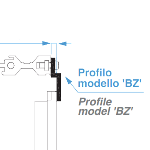 BZ-00-1 - Barra a "Z" NO FIL, varie lunghezze