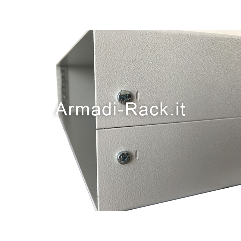 Contenitore standard rack alto 3U (140mm), largo 84TE/19 pollici...