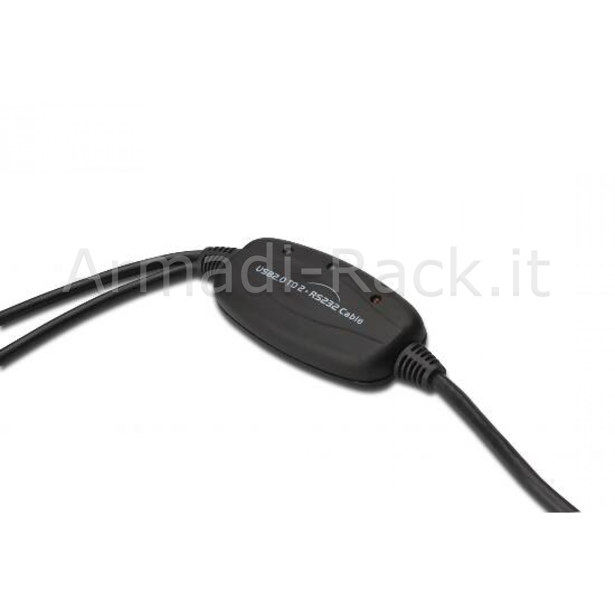 Cavo adattatore da usb 2.0 a 2 porte seriali 9 poli rs232