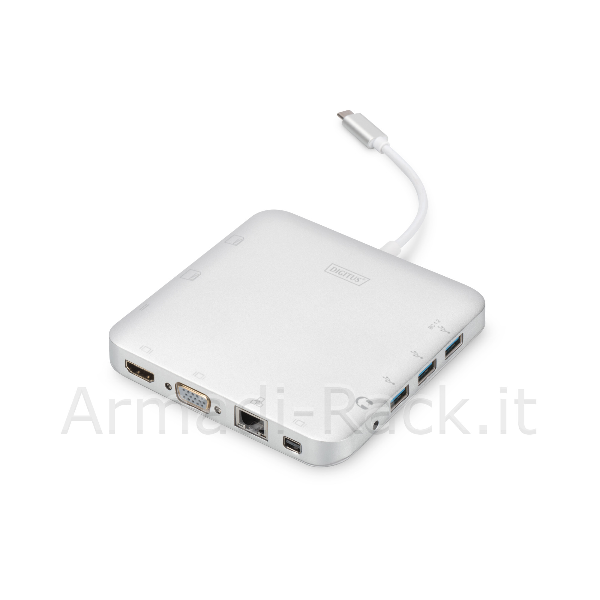 docking station multiporta con connettore tipo "c"