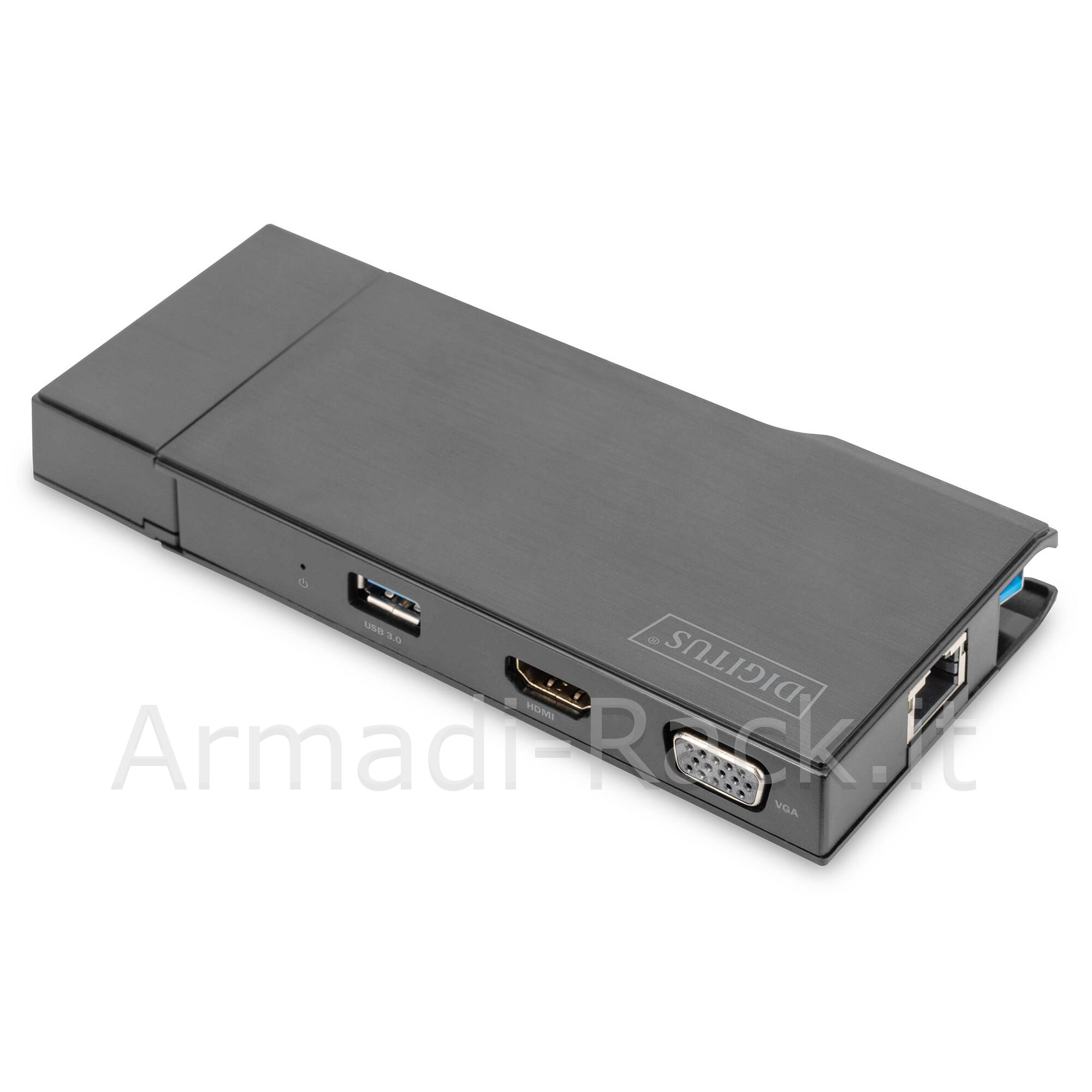 Digitus docking station universale, usb 3.0, travel 7 porte