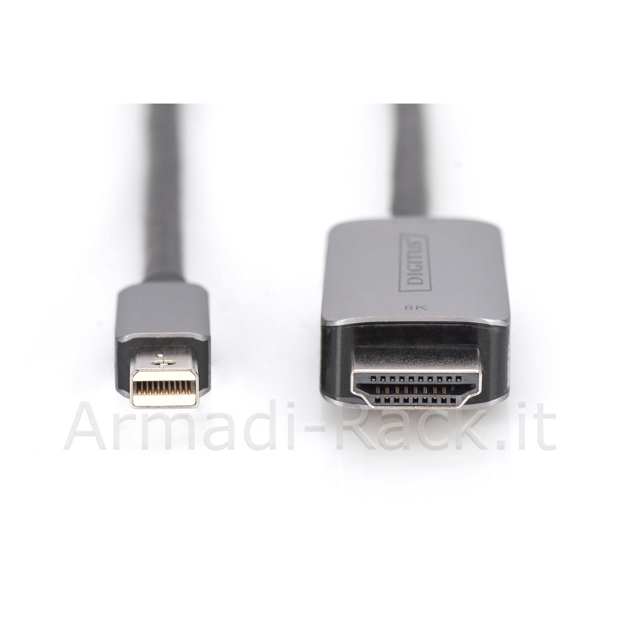Digitus cavo adattatore mini displayport 8k, mini dp - hdmi tipo a mt...